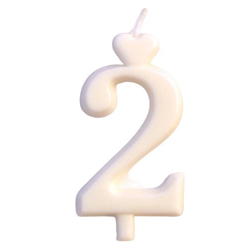 Kis számgyertya 6 cm-es, 2