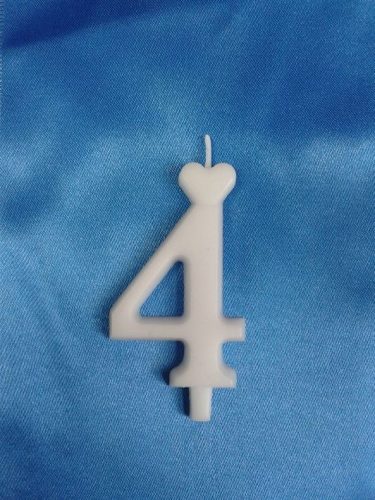 Kis számgyertya 6 cm-es, 4