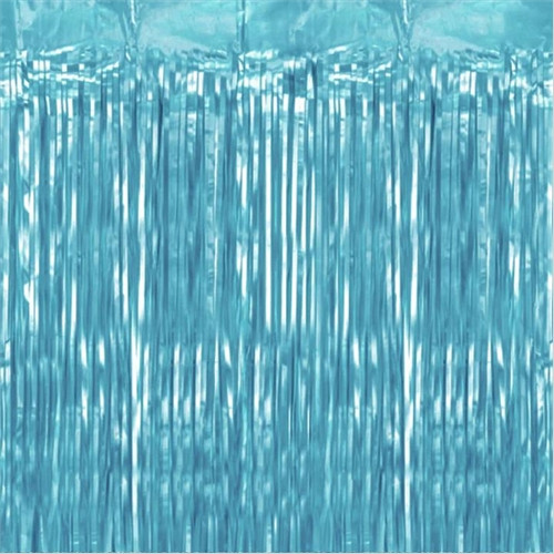 Kék partifüggöny - 100x200 cm