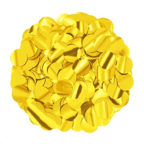 Konfetti 15 g - arany
