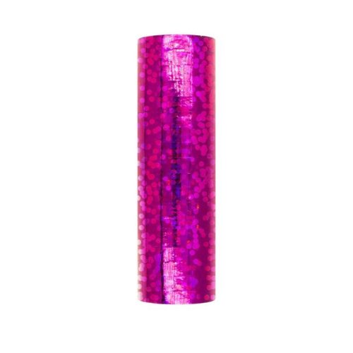 Magenta holografikus szerpentin 4 m