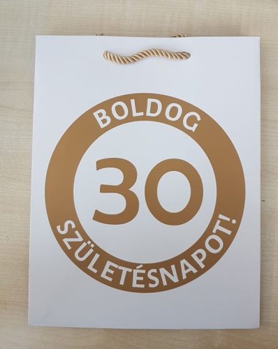 Ajándéktasak 30-as