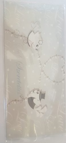Díszboríték - Sok szeretettel - esküvői 20  x 10 cm