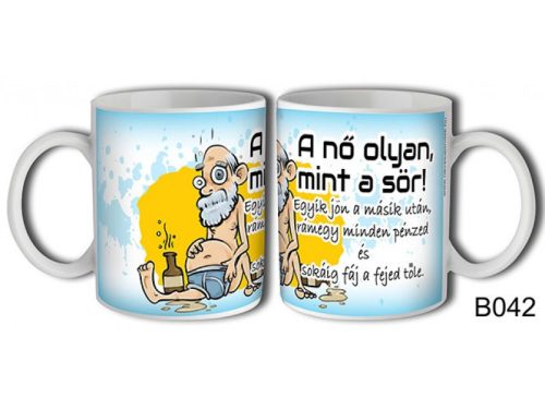 Bögre - A nő olyan mint a sör
