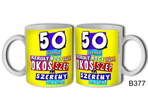 Bögre - 50 évembe került..