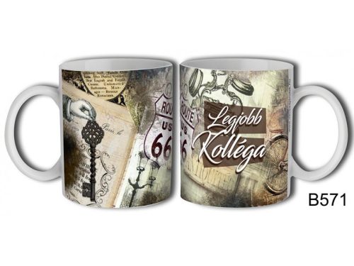 Bögre - Legjobb Kolléga (kulcsos)
