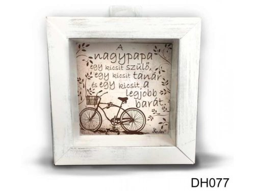 Kicsi 3D Képkeret 11,2 cm x 11, 2 cm - A Nagypapa...