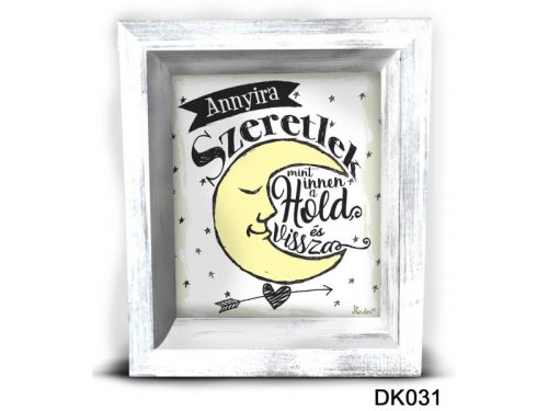 3D Képkeret 16,5 cm x 19,5 cm - Annyira szeretlek...