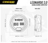 Cressi Leonardo búvárkomputer fekete/sárga