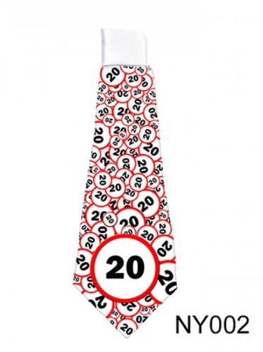 'Lépd át a határt' nyakkendő 20. születésnapra