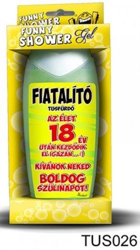 Tusfürdő - Fiatalító, 18-as Születésnapi ajándék