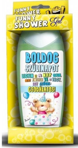 Tusfürdő - Boldog Szülinapot, kék - Születésnapi ajándék