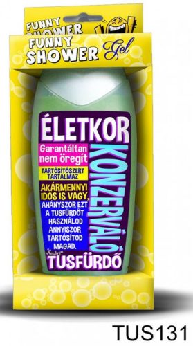 Tusfürdő - Konzerváló tusfürdő