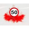 50-es sebességkorlátozó számos szülinapi parti tiara
