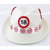 18-as sebességkorlátozó party kalap