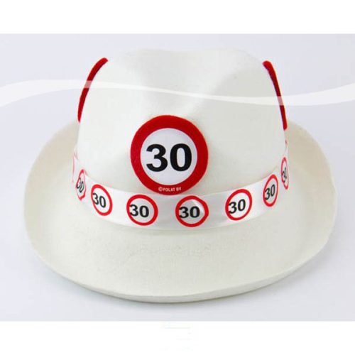 30-as sebességkorlátozó party kalap