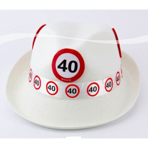 40-es sebességkorlátozó party kalap