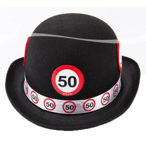 50-es sebességkorlátozó party kalap