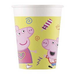 Peppa Malac Messy Play parti pohár 8db/csomag