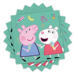 Peppa Malac Messy Play parti szalvéta 20db/csomag