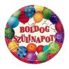 Boldog szülinapot feliratú léggömbös tányér