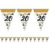 20-as Születésnapi Elegáns Léggömbös Parti Zászlófüzér - 5 m