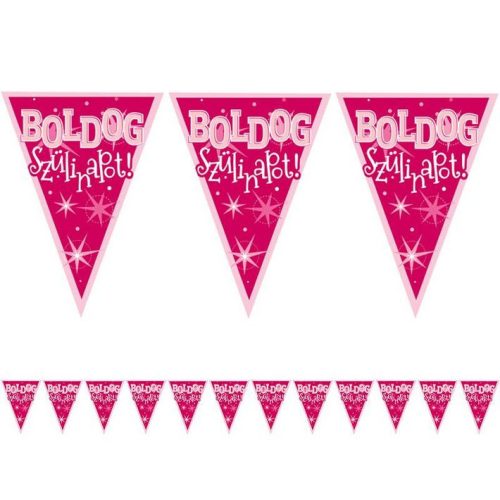 Boldog Szülinapot! Rózsaszín zászlófüzér