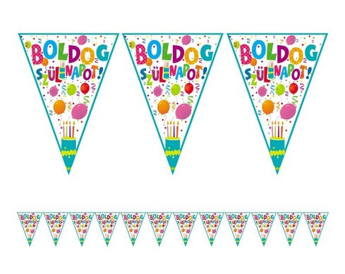 'Boldog Szülinapot!' zászlósor - Jamboree