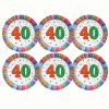 Papír tányér - "40"