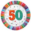 Papír tányér - "50"