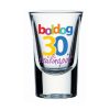 Feles pohár - 'Boldog 30. szülinapot' felirattal