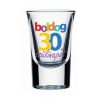 Feles pohár - 'Boldog 30. szülinapot' felirattal