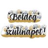 'Boldog Szülinapot!' óriás parti banner - Elegáns