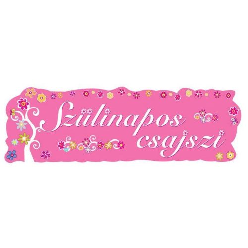 Szülinapos csajszi banner