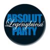 Absolut legenybúcsú party kitűző