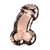 Fütyi Formájú Rosegold Party Tányér 6db/cs