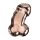 Fütyi Formájú Rosegold Party Tányér 6db/cs