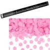 Konfetti ágyú pink konfettivel 60 cm